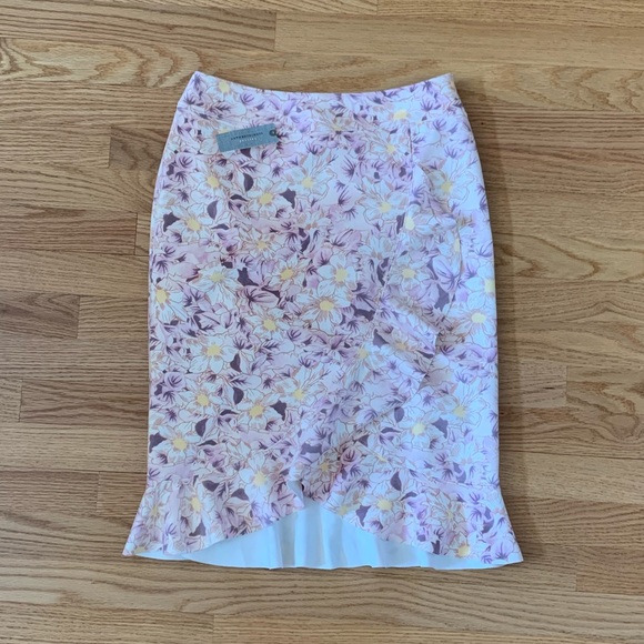 NWT Anthropologie Skye Floral Skirt - Picture 4 of 7